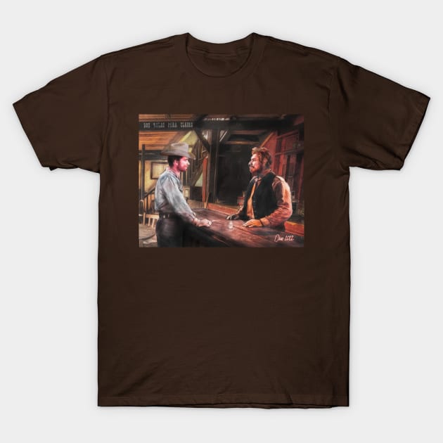 The gunman visits the bar T-Shirt by Henry Drae